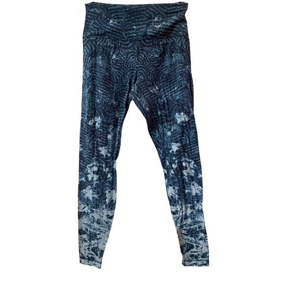 lululemon athletica Pants - Lululemon | high rise align blue printed pants
